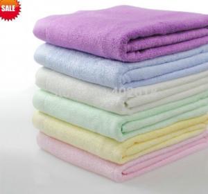 Wholesale 55x27(140x70cm) Bamboo Fiber Beach Towel, Bamboo Bath Towel, 100%Bamboo Home textile from china suppliers