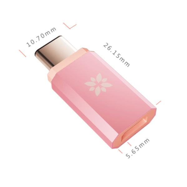 Colorful USB To USB C Adapter , Fast Charging USB 3.1 Type C Cable Resistor