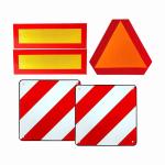 High Intensity Slow Moving Bicycle Carrier Warning Sign Truck Rear Sign
