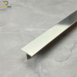 Wholesale Floor Tile Accessories Silver Edge Trim , Alloy 6063 Material Tile Metal Corner from china suppliers