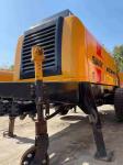 Used Sany Trailer Mounted Concrete Pump THB60C 90kw Rated Power