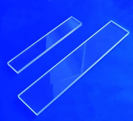 Microwave Borosilicate Round Corner Optical Glass Sheet 30mm Dia