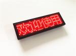 LED scrolling message Badges for Saudi Arabia