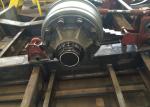 Container Carrying Flatbed Semi Trailer Truck 3 Axles 30-60 Tons 13m
