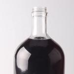 Customized Round Glass Bottle 500ml 750ml with Cork Cap and Customized Logo