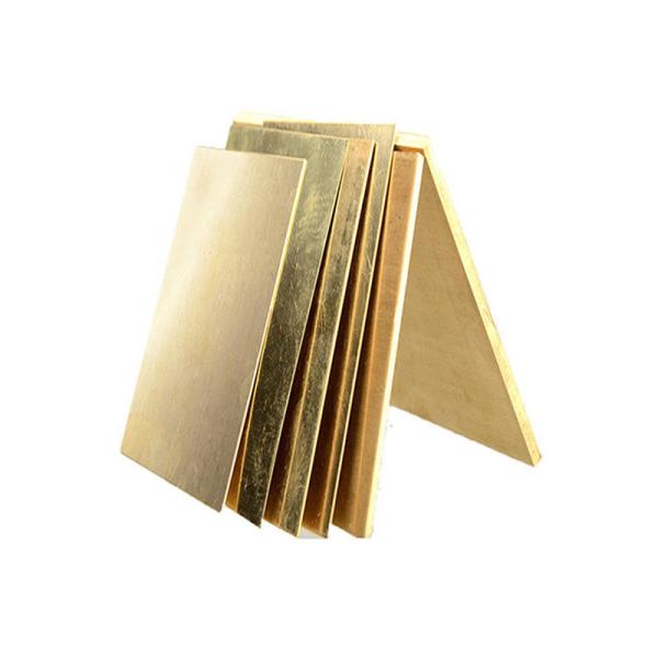 Thickness 0.3-60mm C2600 C2800 C27200 Brass Copper Sheet Brass Sheet Plate for