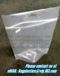 zip lock bag packaging underwear packaging clear PVC packing bag, Food