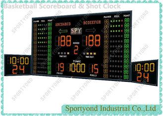 Individual Player Electronic Basketball Scoreboard , Portable Basketball Shot