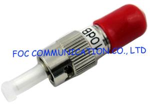 Wholesale ST 10dB Singlemode Fiber Optic Attenuator 1310 / 1550nm Wavelength High Stability from china suppliers