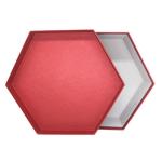 Custom Logo Colorful Cardboard Packaging Hexagon Gift Boxes Rigid Boxes