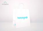 Custom Branding Paper Carry Bag , Paper Takeaway Bags Eco Friendly