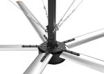 Energy Saving Gearless HVLS Fan1.5KW Big Ceiling Fans For Warehouse