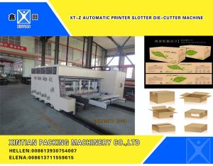 Wholesale Economical Type Lead Edge Feeder Carton Printer Slotter Die Cutter Machine 100 Pcs / Min from china suppliers