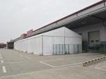 Double PVC Aluminum Warehouse Storage Tent Anti UV 102km/H Wind Load