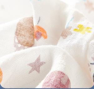 Wholesale Vivid Designed 6 Layer Gauze Fabric Comfortable 250gsm Quick Drying from china suppliers