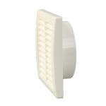 White 100/125/150mm Ventilation Plastic Eggcrate Grille for Wall Fan Installatio