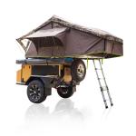 Waterproof 4x4 4 Person Aluminum Camping Car Soft Shell Rooftop Roof Top Tent