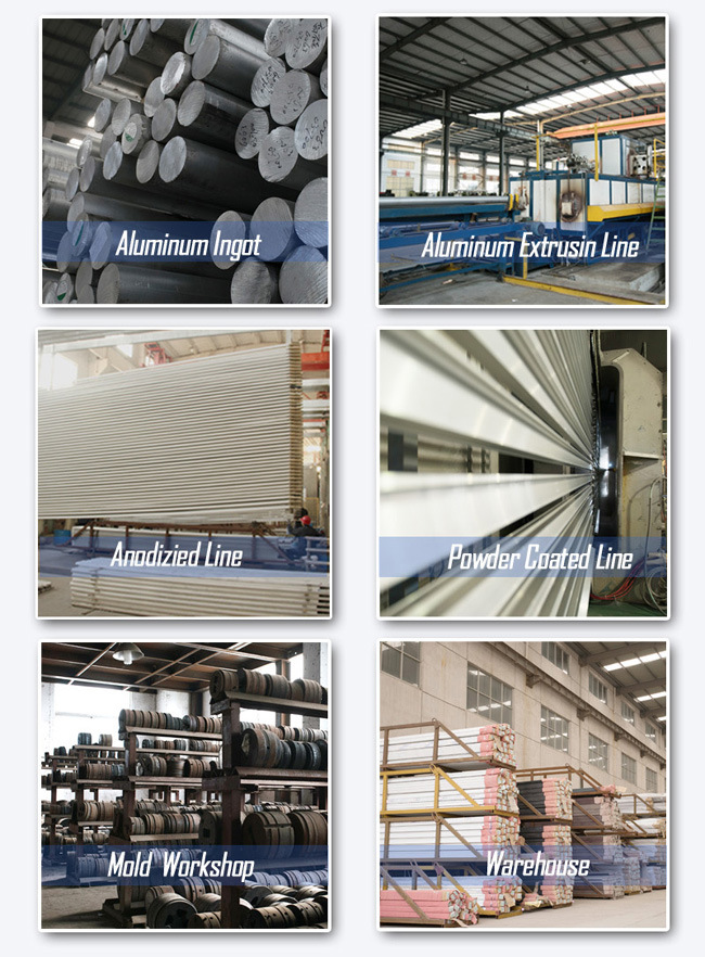 Aluminum Extrusion Heat Sink of Air Cooling Aluminium Heatsink Profile