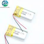 CB KC Approved 3.7v Polymer Lithium Battery , 50mah 401120 Lipo Battery For