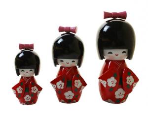 Wholesale Fashion wood japanese geisha dolls from china suppliers