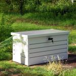 Galvanized Steel Outdoor Storage Box for Garden Tools and Cushions Sustainable