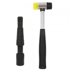China Dual Head Plastic And Rubber Hammer Metal Mallet For Jewelers on sale