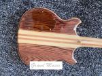 Custom 4 Strings Neck Through Body Alembic Style Bass Guitar