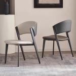 Beige Off White Commercial Banquet Chairs Upholstered Parsons Dining Chairs
