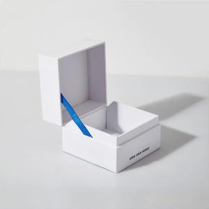 Wholesale Customize Logo Printed Empty Square Luxury Jewelry Gift Packaging Box Men Bracelet Watch Box from china suppliers