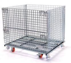 Wholesale 5.0 Mm Steel Wire Collapsible Wire Container Supermarket Logistics Durable from china suppliers