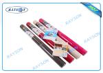 Biodegradable Disposable PP Non Woven Textiles / Printed Polyester Tablecloths