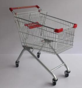 Wholesale PU Wheels 100 Liter Unfolding Shopping Cart Supermarket from china suppliers
