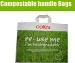 PBAT+PLA 100% compostable bio degradable vest shopping bags, biodegradable and