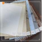 Heavy Duty Textured Jacquard Roller Blinds Fabric Horizontal Coating Blackout