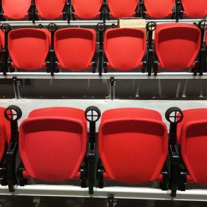 Wholesale 45cm Standard Foldable Plastic Stadium Sports Seats With 5-Year from china suppliers
