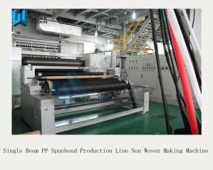 Wholesale Single Beam PP Spunbond Production Line / High Output Non Woven Making Machine from china suppliers
