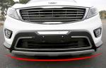 Front Guard And Rear Guard For Kia Sportager 2014 2015 Plastic ABS Blow Molding