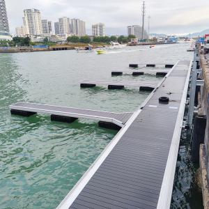 Wholesale Aluminum Alloy Floating Docks High Resistance Customizable Size from china suppliers