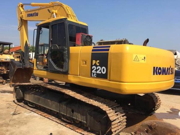 Japan Second Hand Komatsu Excavator 22 Tonnage Bucket 1m3 With Water Coolant