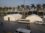 White Wind Resistant 15mx20m Marquee Tents With Air Conditioners