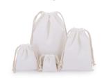 Dust Custom Muslin Drawstring Bags Bulk 7x10cm