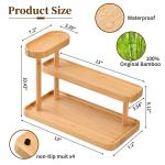 Compact Bamboo Perfume Display for Office Bedroom Kitchen Port of Loading xiamen