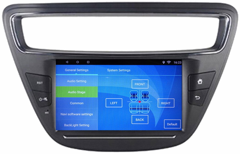 Ouchuangbo audo multimedia android 6.0 for Chevrolet Lova 2016 with gps navigation SWC 16GB RAM