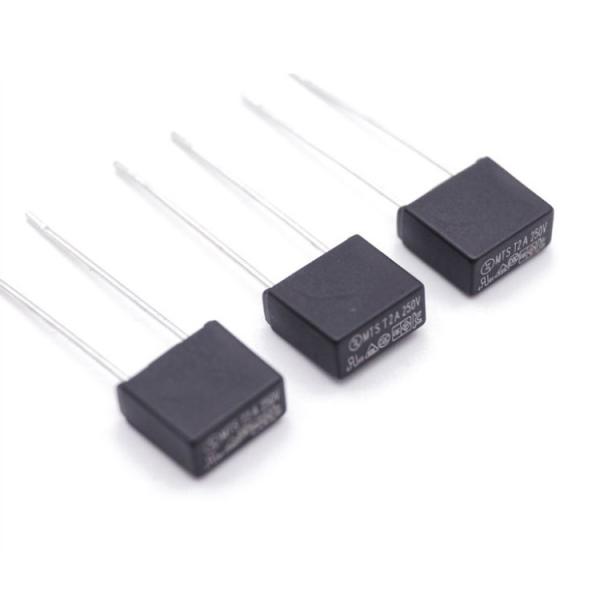UL CuL VDE CQC PSE KC MTS Micro Fuse Radial Lead Slow Blow Square Fuse 250V T1A