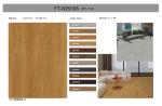 5.5mm Teak Stone Composite SPC Waterproof GKBM FT-W29105-13