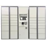 Smart Luggage Storage Rental Locker With Coin Bill Credit Card Payment For