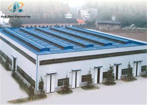 Wholesale Professional Economical Designed Prefabricated Fabricated Industrial Large Span Portal Frame Crane Workshop from china suppliers