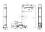 Carbon Steel Vertical Bucket Elevator for Granule Transport