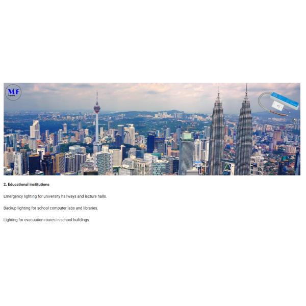 UL924/CSA Emergency Panic Light Ballast Powerpack LED Driver Certified Smart Indicator Li-ion 2500mAh 15W 1.5h 5-Year Warranty For Indoor Luminaires