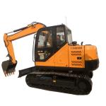 7.5T Hydraulic Mini Excavator High Digging Power Crawler Type